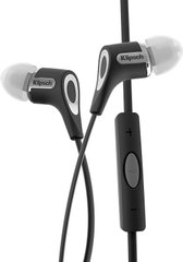 Навушники з мікрофоном Klipsch R6i In-Ear Black, Чорний, На кабелі